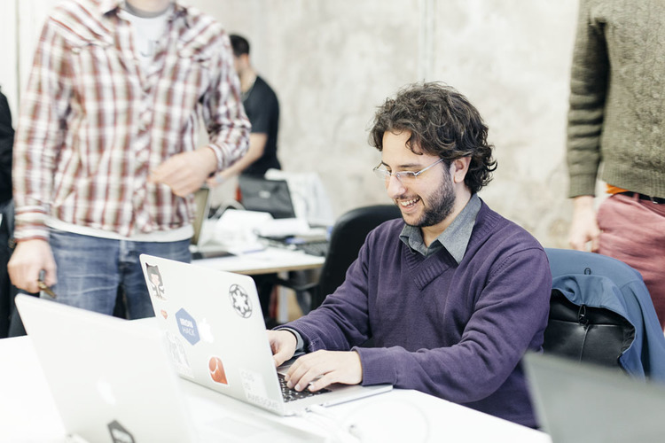 ironhack-student-typing